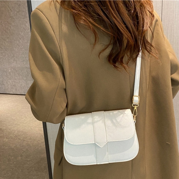 Brand New Small Women PU Leather Crossbody Shoulder Handbag - Picture 1 of 4